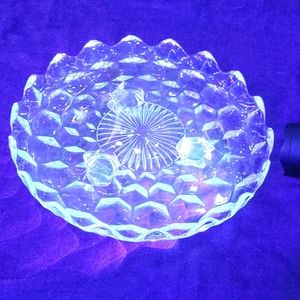 Petite Fostoria 3 Footed Cake Plate